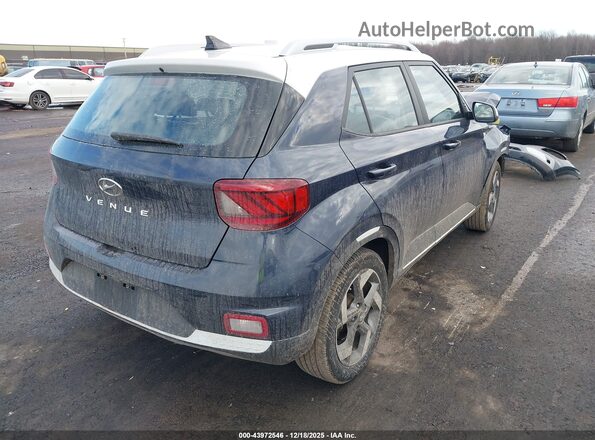 KMHRC8A38MU104087 2021 HYUNDAI VENUE Синий Задняя правая четверть