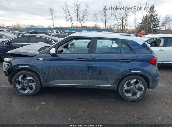 KMHRC8A38MU104087 2021 HYUNDAI VENUE Синий 