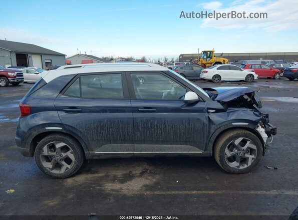KMHRC8A38MU104087 2021 HYUNDAI VENUE Синий Панорамный вид салона 360°