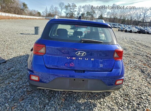 KMHRC8A39LU022707 2020 HYUNDAI VENUE Синий Вид сзади