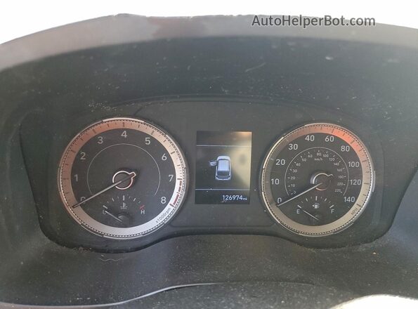 KMHRC8A39LU022707 2020 HYUNDAI VENUE Синий Вид щитка приборов