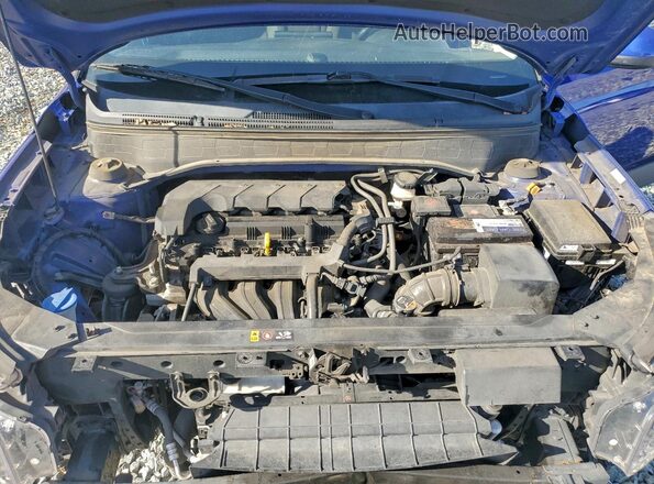 KMHRC8A39LU022707 2020 HYUNDAI VENUE Синий Вид задней части салона