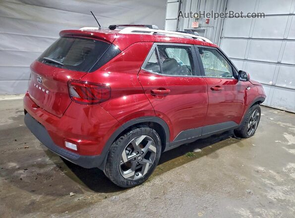 KMHRC8A3XSU372829 2025 HYUNDAI VENUE Красный Задняя правая четверть