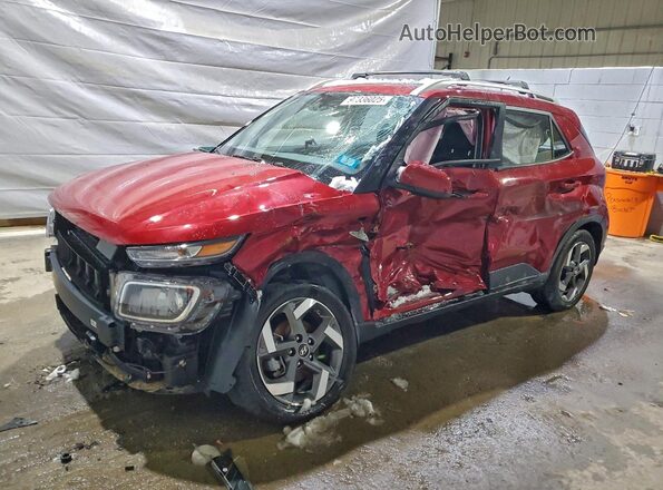 KMHRC8A3XSU372829 2025 HYUNDAI VENUE Красный Передняя левая четверть