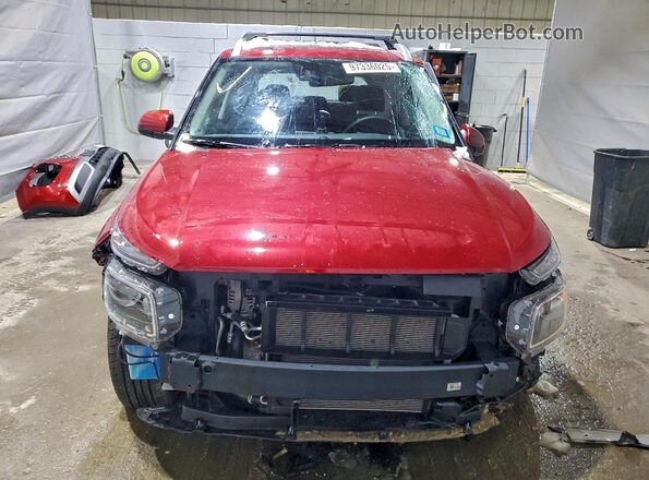 KMHRC8A3XSU372829 2025 HYUNDAI VENUE Красный Вид спереди