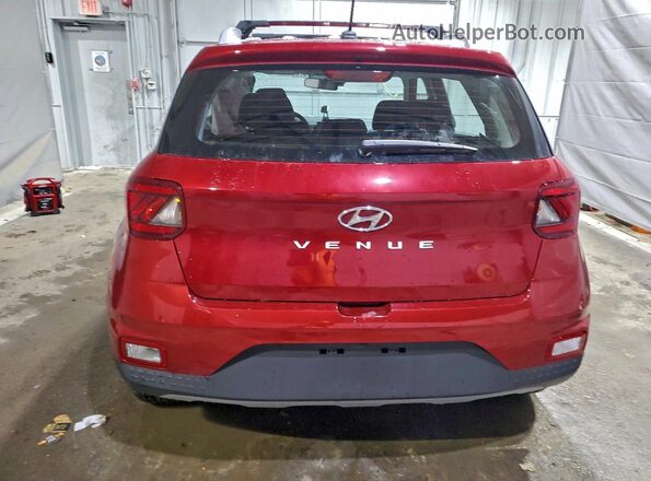 KMHRC8A3XSU372829 2025 HYUNDAI VENUE Красный Вид сзади