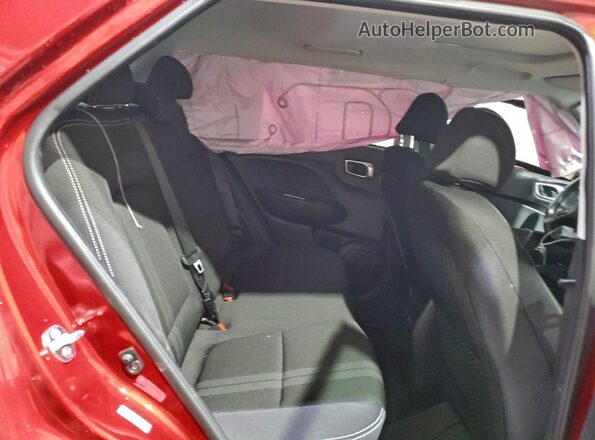 KMHRC8A3XSU372829 2025 HYUNDAI VENUE Красный Вид задней части салона