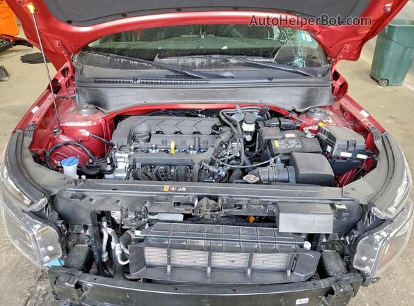 KMHRC8A3XSU372829 2025 HYUNDAI VENUE Красный Вид подкапотного пространства