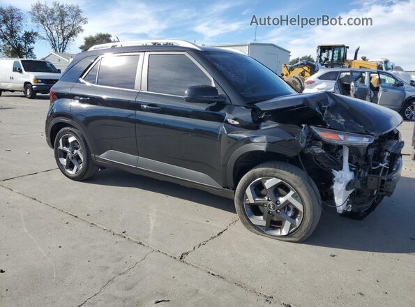 KMHRC8A3XSU394359 2025 HYUNDAI VENUE Черный Передняя правая четверть