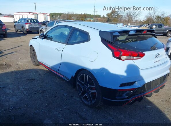 KMHT36AH3MU010477 2021 HYUNDAI VELOSTER N Синий Задняя левая четверть