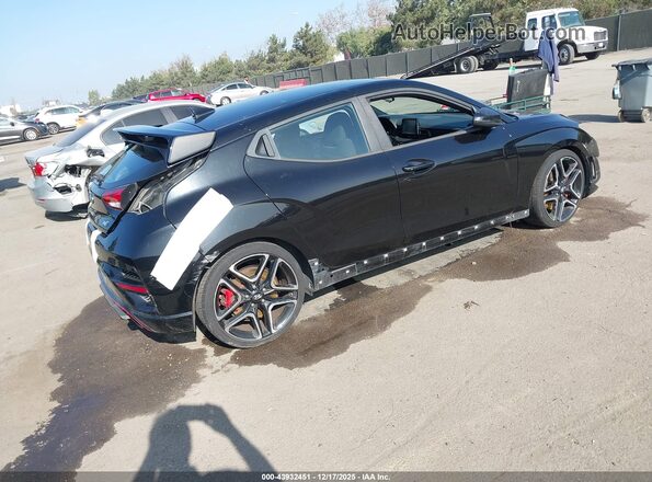 KMHT36AH5LU006932 2020 HYUNDAI VELOSTER N Black უკანა მარჯვენა