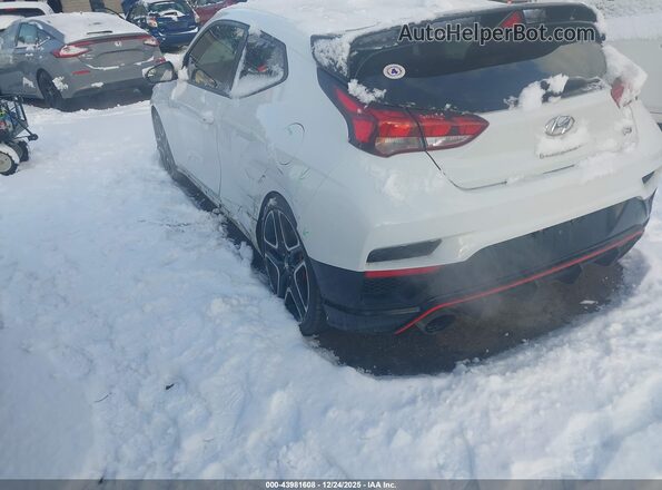 KMHT36AH6LU006390 2020 HYUNDAI VELOSTER N White Vista frontal