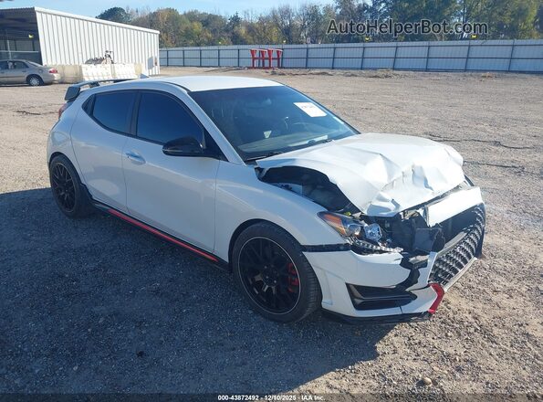 KMHT36AH9LU005122 2020 HYUNDAI VELOSTER N White წინა მარჯვენა