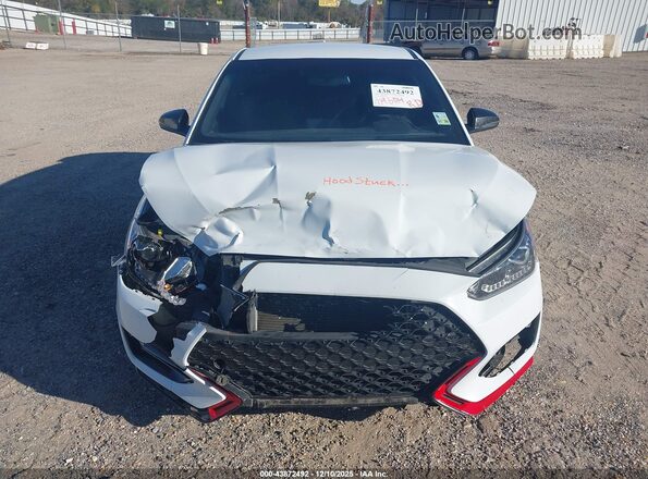 KMHT36AH9LU005122 2020 HYUNDAI VELOSTER N White უკანა ხედი