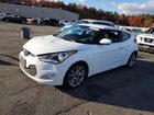 2017 Hyundai Veloster White vin: KMHTC6AD0HU324008