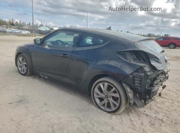 KMHTC6AD7GU252335 2016 HYUNDAI VELOSTER Black Tył lewy