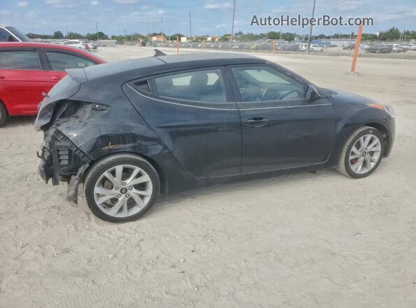 KMHTC6AD7GU252335 2016 HYUNDAI VELOSTER Black Tył prawy