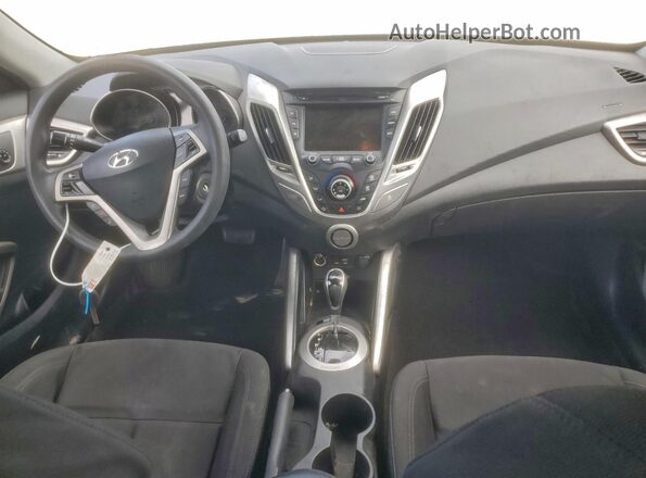 KMHTC6AD7GU252335 2016 HYUNDAI VELOSTER Black Widok deski rozdzielczej