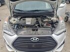 2016 Hyundai Veloster Turbo Белый vin: KMHTC6AE1GU278955