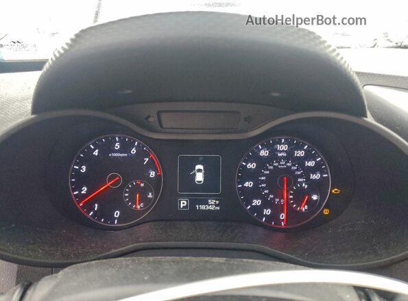 KMHTC6AE1GU278955 2016 HYUNDAI VELOSTER Белый Вид щитка приборов