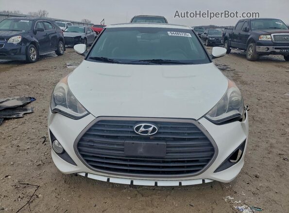 KMHTC6AE1GU278955 2016 HYUNDAI VELOSTER Белый Вид спереди