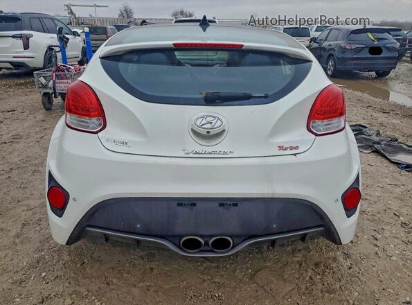 KMHTC6AE1GU278955 2016 HYUNDAI VELOSTER Белый Вид сзади