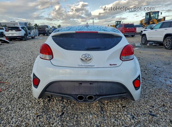 KMHTC6AE6GU302568 2016 HYUNDAI VELOSTER Белый Вид сзади