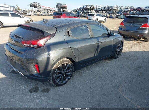 KMHTG6AF4KU006924 2019 HYUNDAI VELOSTER Dark Blue Задняя правая четверть