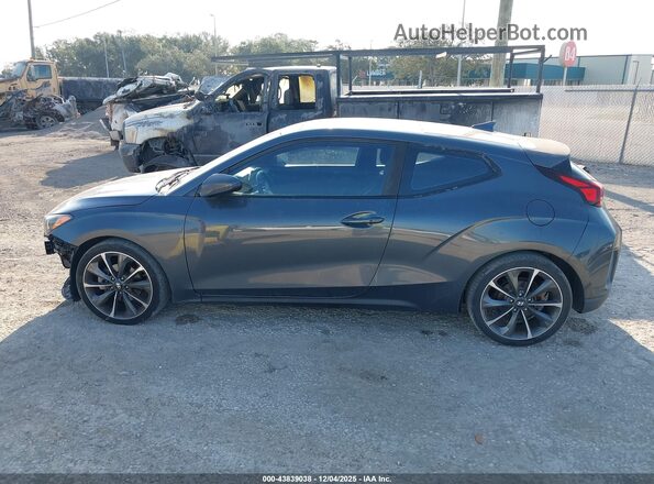 KMHTG6AF4KU006924 2019 HYUNDAI VELOSTER Dark Blue Панорамный вид салона 360°