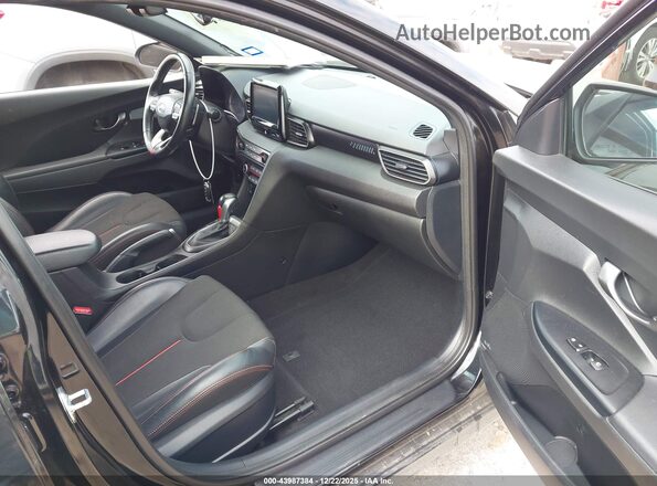 KMHTG6AF8KU013486 2019 HYUNDAI VELOSTER Black Vista interior delantera