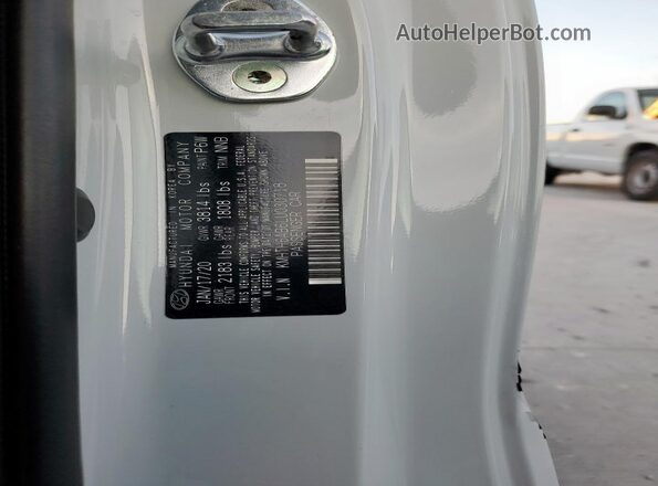 KMHTH6AB6LU030718 2020 HYUNDAI VELOSTER Белый Вид наклейки с VIN-кодом