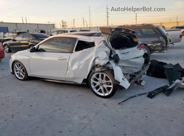 KMHTH6AB6LU030718 2020 HYUNDAI VELOSTER Белый Задняя левая четверть