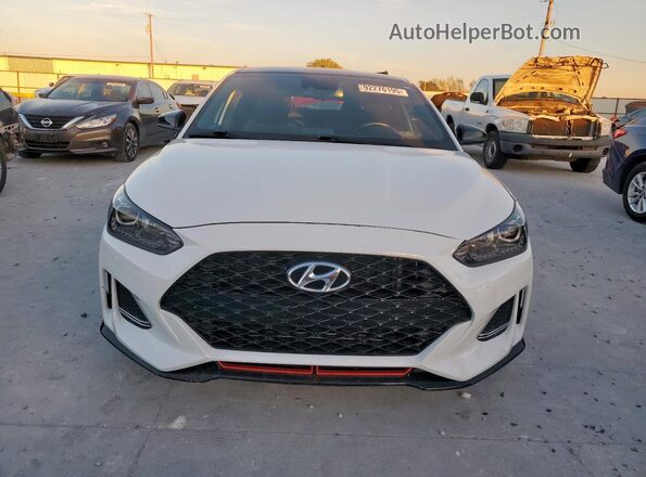 KMHTH6AB6LU030718 2020 HYUNDAI VELOSTER Белый Вид спереди