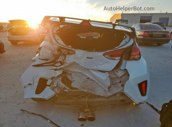 KMHTH6AB6LU030718 2020 HYUNDAI VELOSTER Белый Вид сзади
