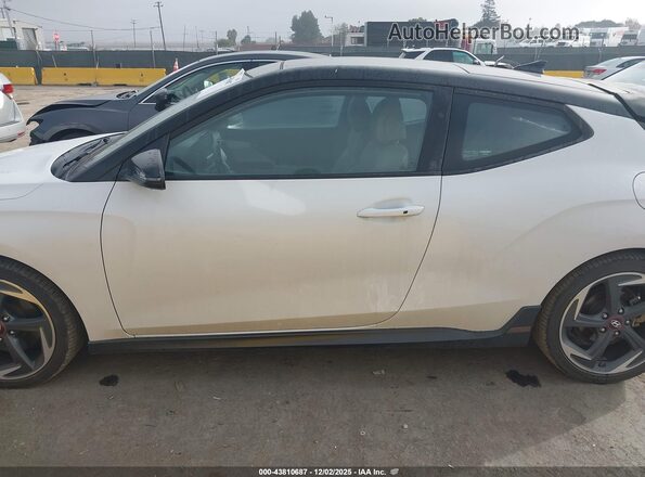 KMHTH6AB7KU015014 2019 HYUNDAI VELOSTER White Widok wnętrza 360 stopni