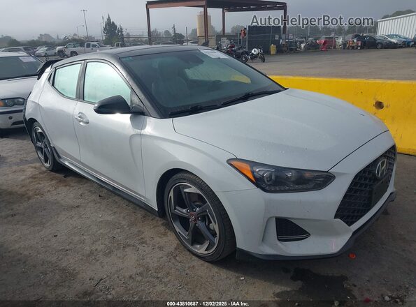 KMHTH6AB7KU015014 2019 HYUNDAI VELOSTER White Przód prawy