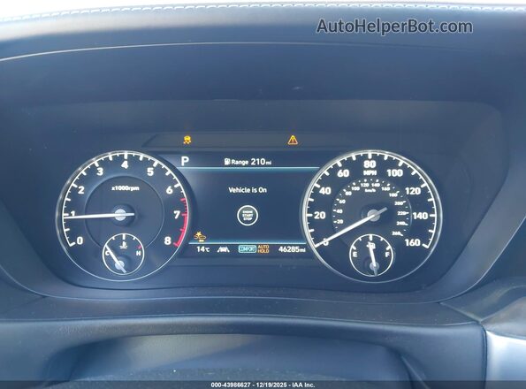 KMTF34PA7LU075509 2020 GENESIS G90 Серый Вид задних сидений