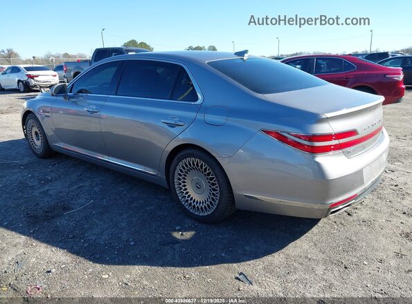 KMTF34PA7LU075509 2020 GENESIS G90 Серый Задняя левая четверть