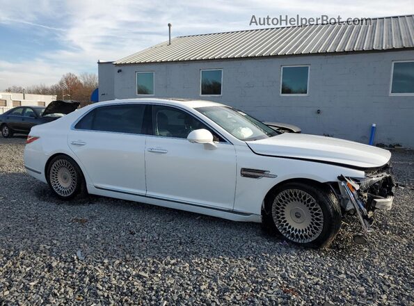 KMTF54PH5LU080828 2020 GENESIS G90 White Передня права чверть