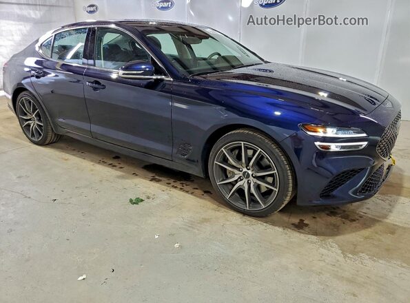 KMTG14SC4TU165459 2026 GENESIS G70 Синий Передняя правая четверть