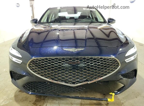 KMTG14SC4TU165459 2026 GENESIS G70 Синий Панорамный вид салона 360°