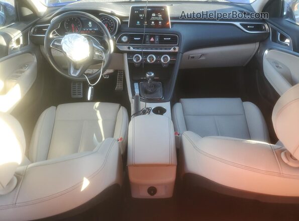 KMTG24LA8LU048901 2020 GENESIS G70 Синий Вид панели приборов