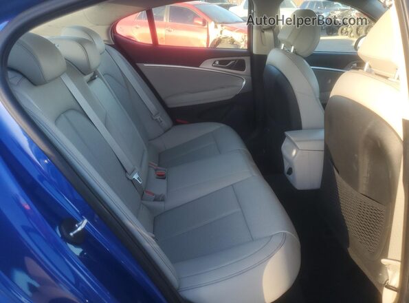 KMTG24LA8LU048901 2020 GENESIS G70 Синий Вид задних сидений