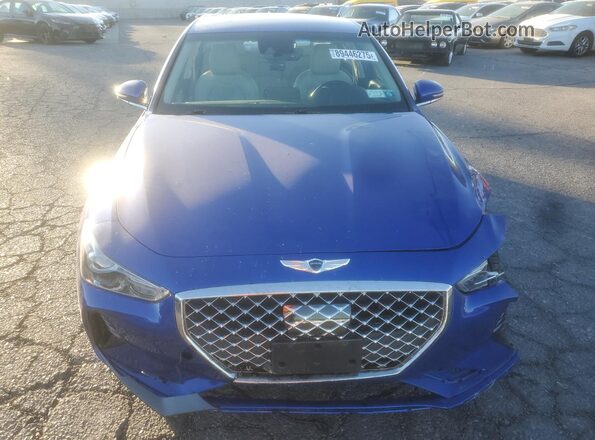 KMTG24LA8LU048901 2020 GENESIS G70 Синий Вид спереди