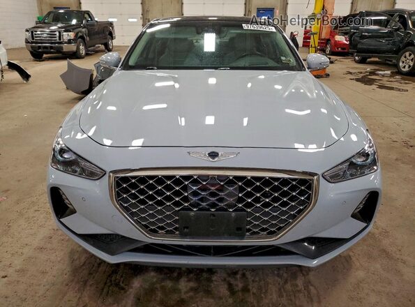 KMTG34LE3LU062057 2020 GENESIS G70 White Вид спереду
