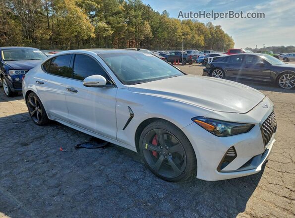 KMTG34LE3LU062513 2020 GENESIS G70 Белый Передняя правая четверть