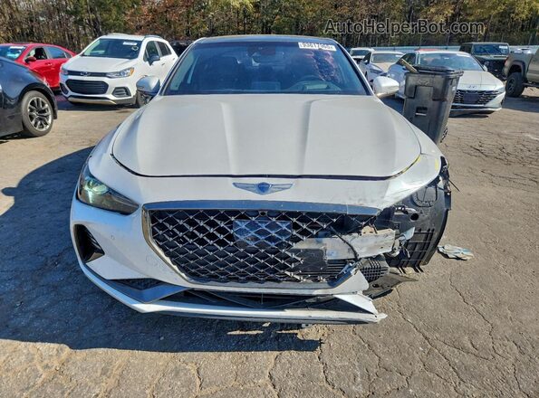 KMTG34LE3LU062513 2020 GENESIS G70 Белый Вид спереди