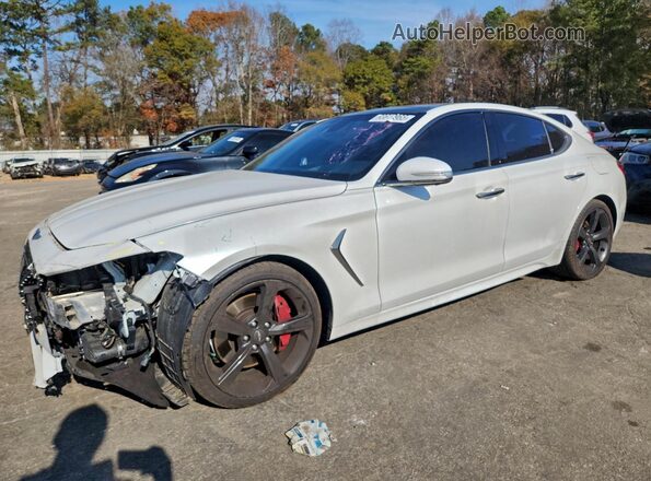 KMTG34LE3LU062513 2020 GENESIS G70 Белый Передняя левая четверть