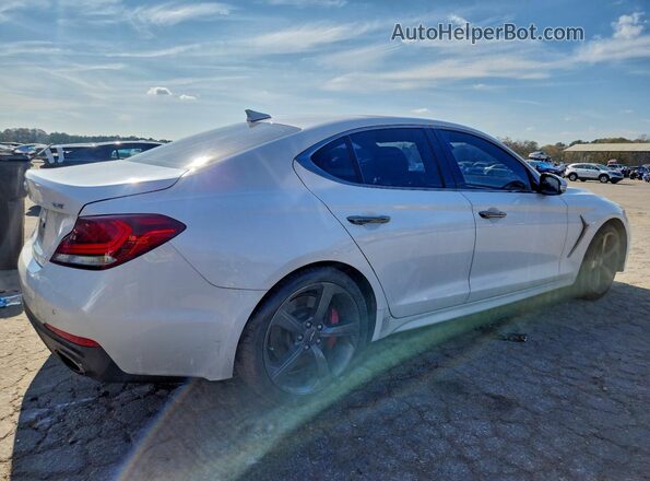 KMTG34LE3LU062513 2020 GENESIS G70 Белый Задняя правая четверть