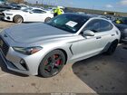 2019 Genesis G70 3.3t Advanced Silver vin: KMTG34LE6KU012333
